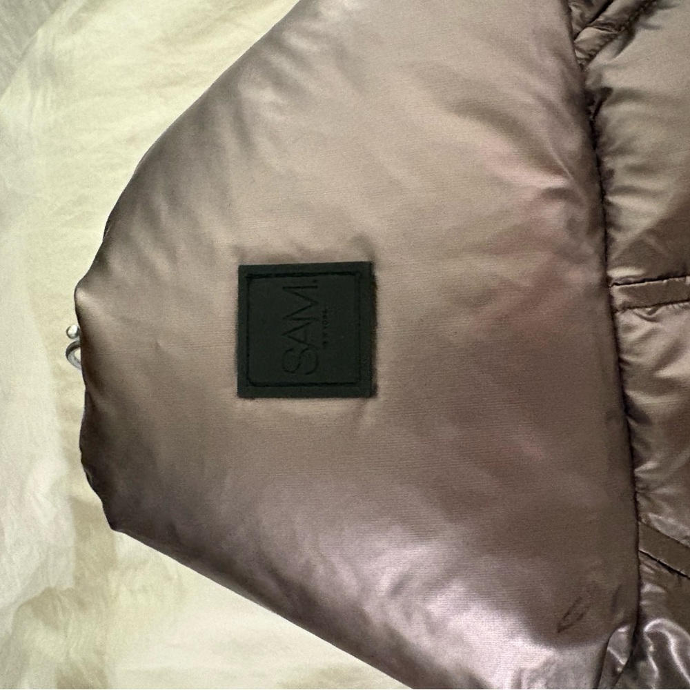 SAM. Metallic Puffer Vest - Picture 4 of 5